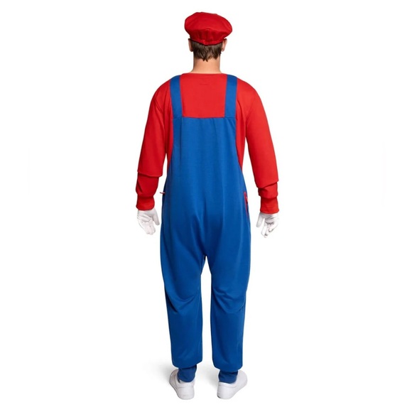 🔧 NWT! Tipsy Elves Unisex Super Plumber Costume - Picture 4 of 14